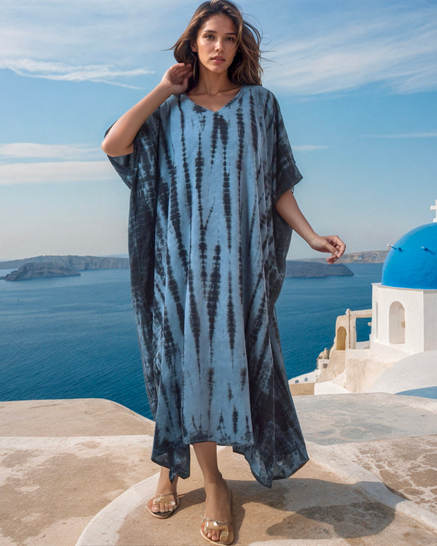 Maya  Cotton Kaftan 12-22-More colours available