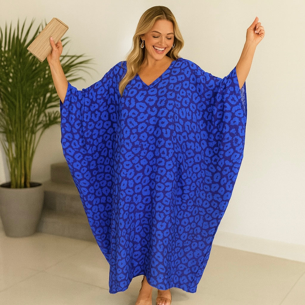 Maya Tropical Boho kaftan - Sizes Available AU 14-30