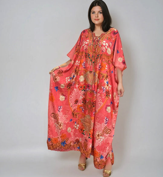 Maya Caftan de Soirée with Front Tie Sizes Available AU 14-32