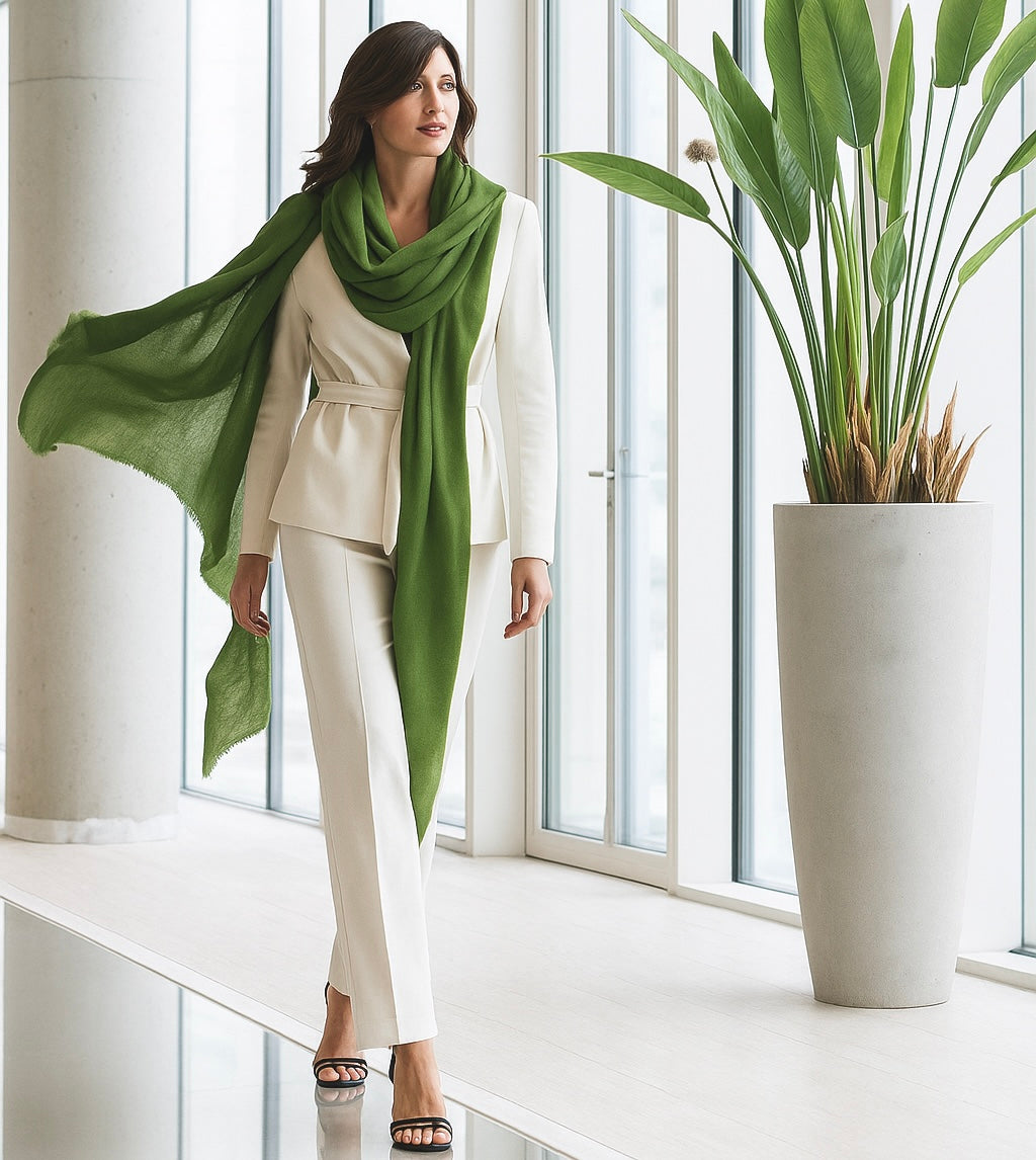 Julian 100% Ultra fine Pashmina cashmere Maya oversized scarf/ wrap/ shawl-More colours available