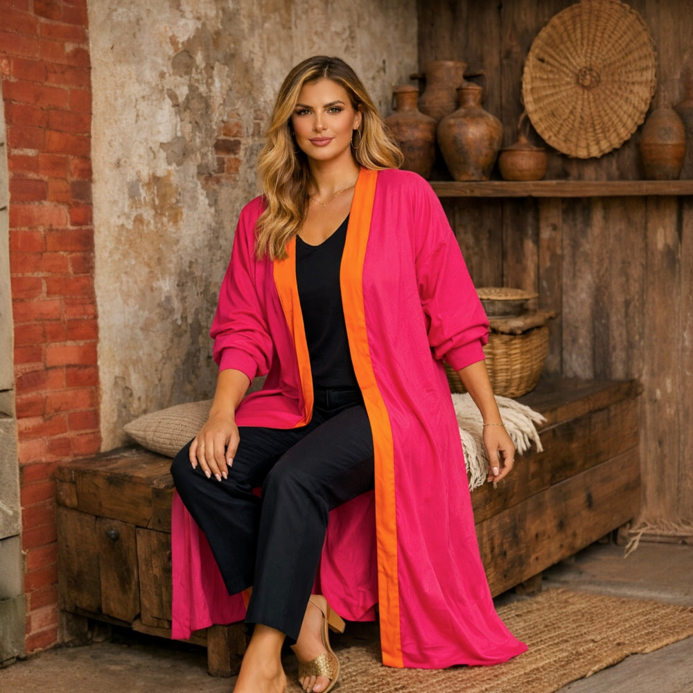 Handmade Cotton Kimono Jacket   O/S AU 10-18