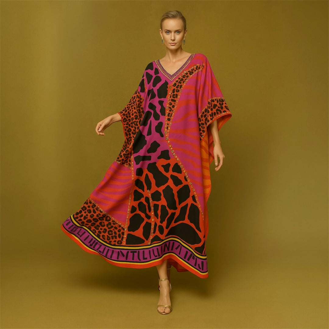 Maya Bliss Leela Boho kaftan - Sizes Available AU 14-30