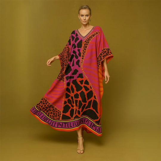 Maya Bliss Leela Boho kaftan - Sizes Available AU 14-30