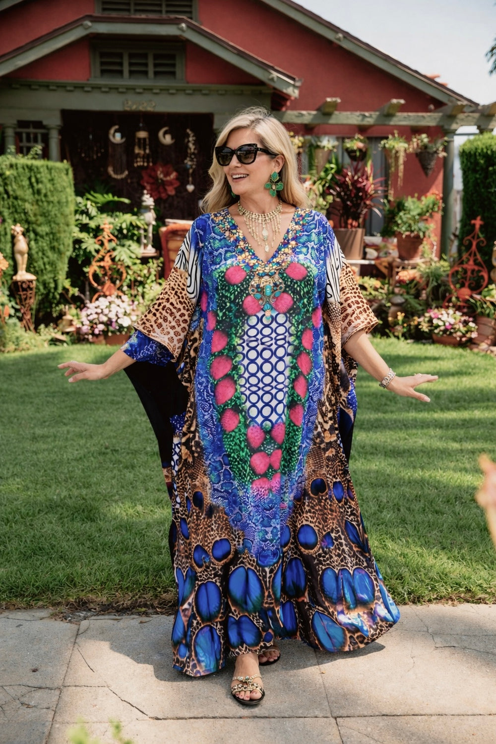Maya Long Kaftan  O/S AU 14-22