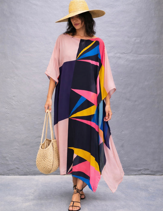 Lillie MIDI  Kaftan Dress O/S AU 10-18