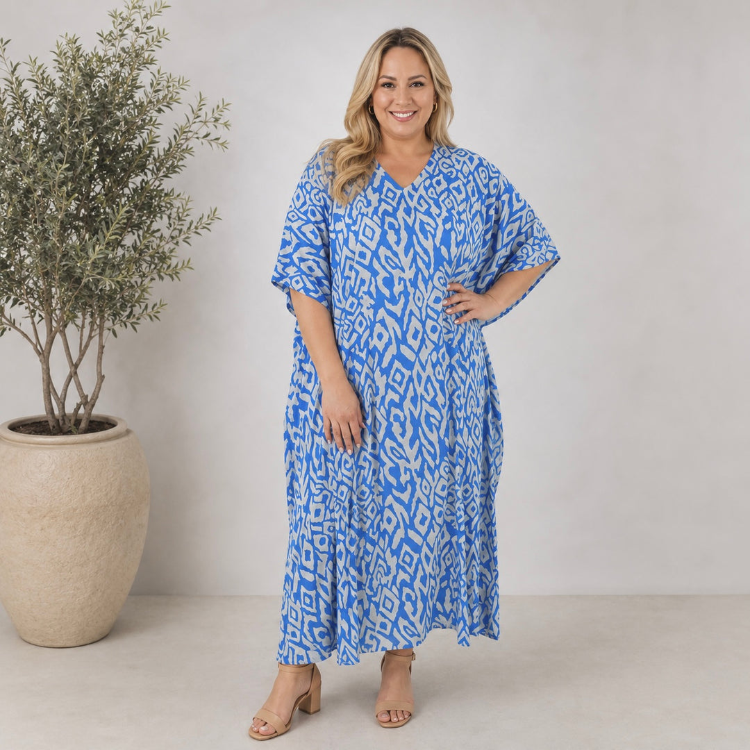 Maya Long Kaftan One Size AU 12-26