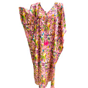 Pink Maya Tropical Resort Cool Breezy Kaftan Sizes Available AU 10-30