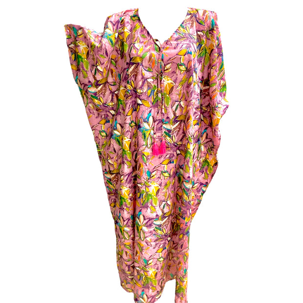 Pink Lilac  Maya Tropical Resort Cool Breezy Kaftan Sizes Available AU 10-30