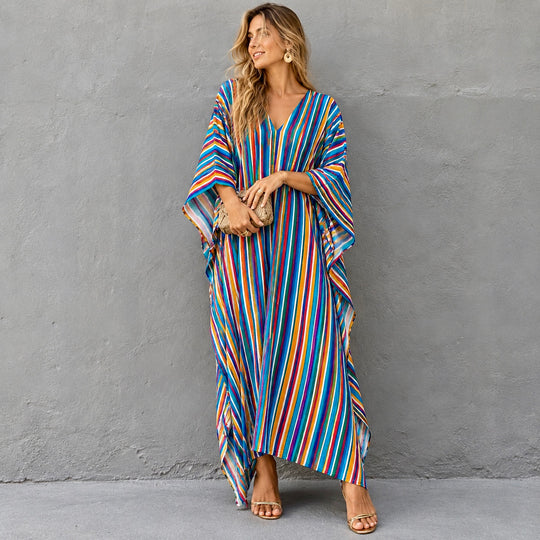 Maya Bohemian Amafli  Premium Rayon kaftan - Sizes Available AU 14-32