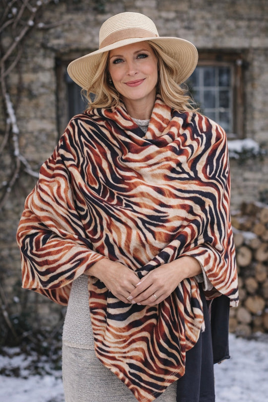 Animal Hesia 100% Cashmere Julian Scarf /Wrap
