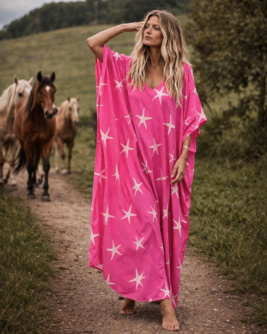 Maya Bliss  Boho kaftan - Sizes Available AU 14-30