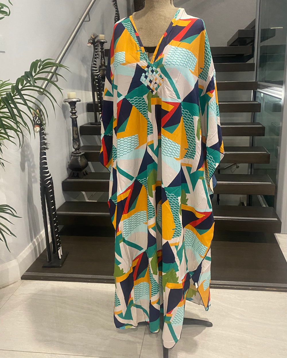 Maya Tropical Loose, Casual Kaftan -  AU 8-20