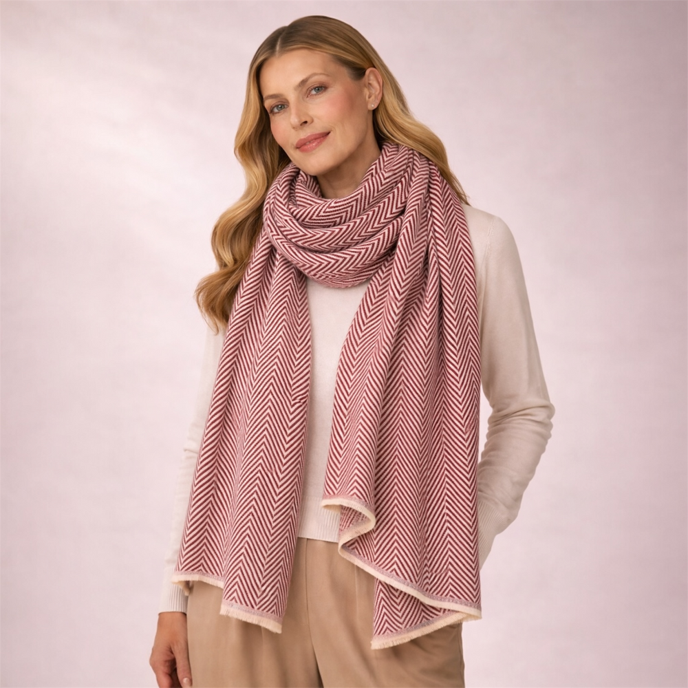 Julian Cashmere Oversized Scarf-More styles available