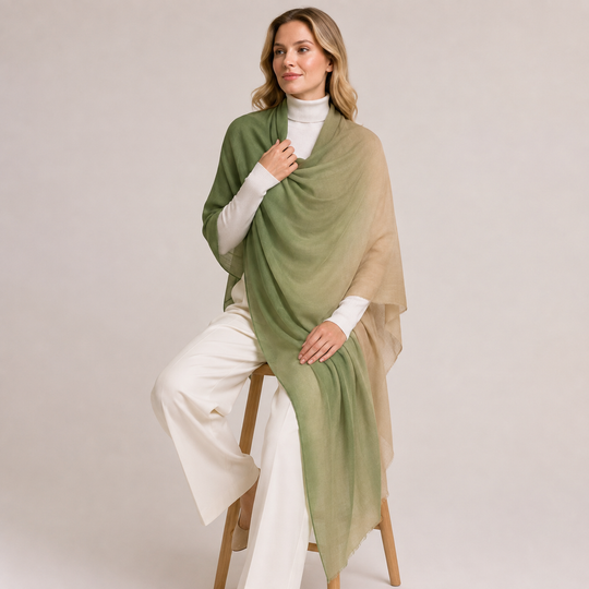 Julian 100% Ultra fine cashmere Maya oversized scarf/ wrap/ shawl-More colours available