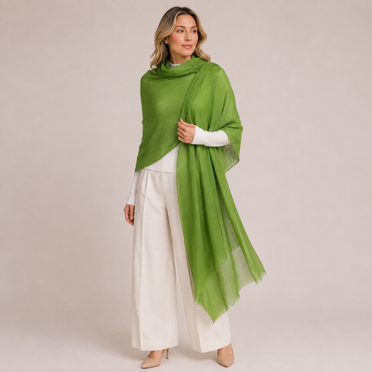 Julian 100% Ultra fine cashmere Maya oversized scarf/ wrap/ shawl-More colours available