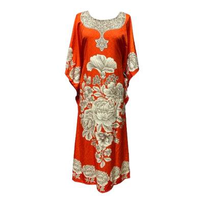 Orange Mia Kaftan Dress 10-22