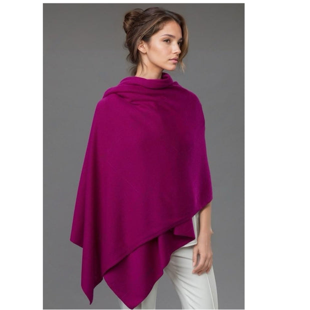 Julian knitted Pure cashmere scarf/ shawl/ Travel wrap-Colours available
