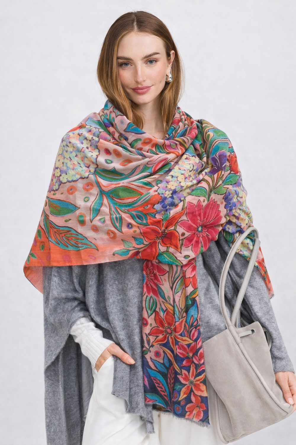 Featherlight 100% Cashmere Julian Scarf /Wrap