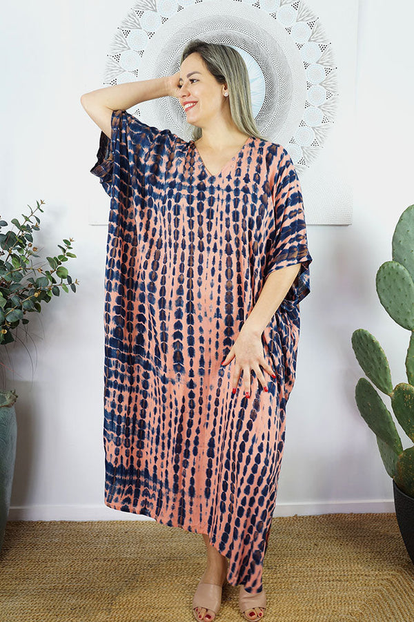 Tie dye Rayon Maya Kaftan 12-26
