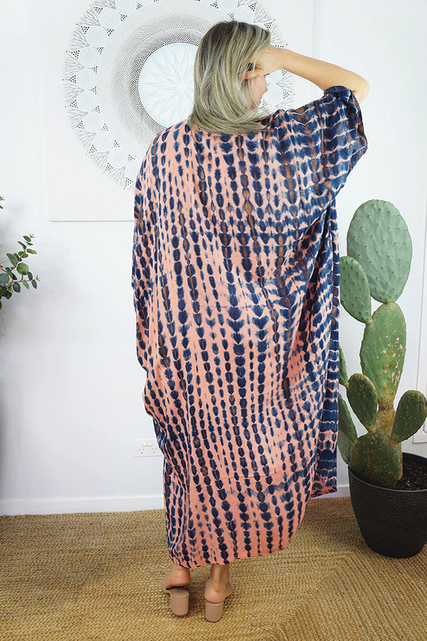 Tie dye Rayon Maya Kaftan 12-26
