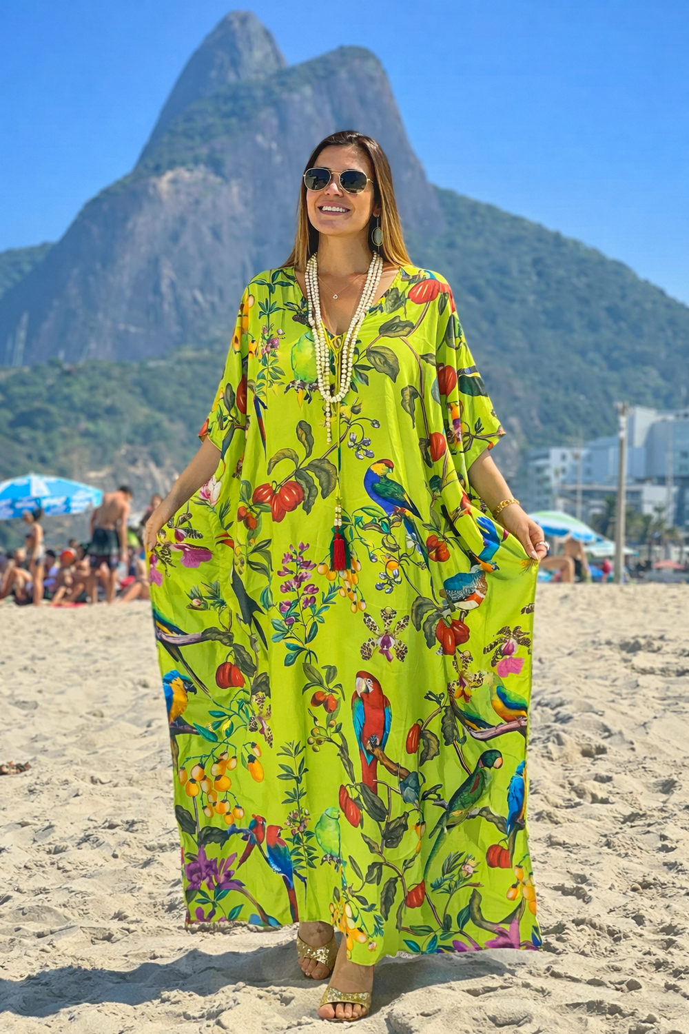Coco Bella Micaso Wild   kaftan 12-20