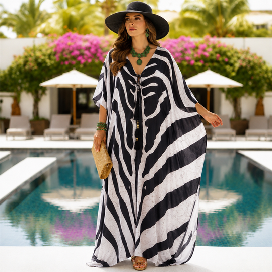 Coco Bella Milano’s Luxe kaftan 12-20