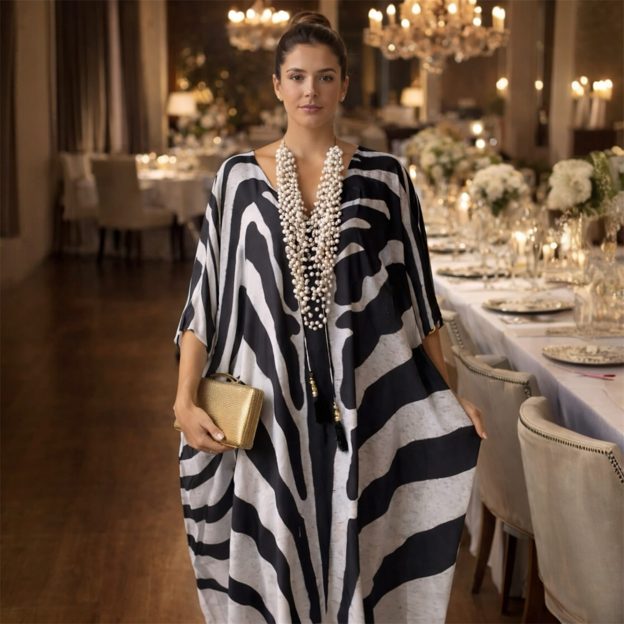 Coco Bella Milano’s Zerra kaftan 12-20