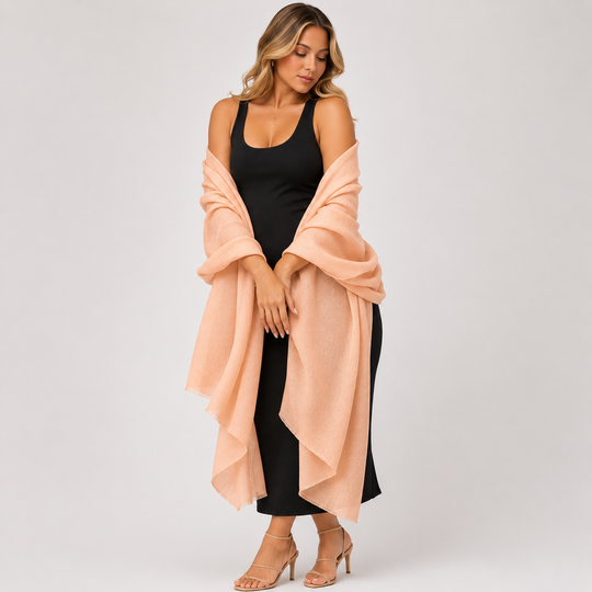Julian 100% Ultra fine cashmere Maya oversized scarf/ wrap/ shawl-More colours available
