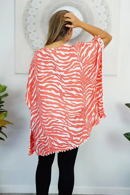 Pom Pom Maya Top Tunic KaftanOSFA 14-26