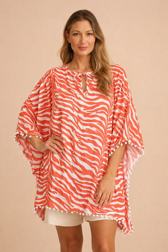 Pom Pom Maya Top Tunic KaftanOSFA 14-26