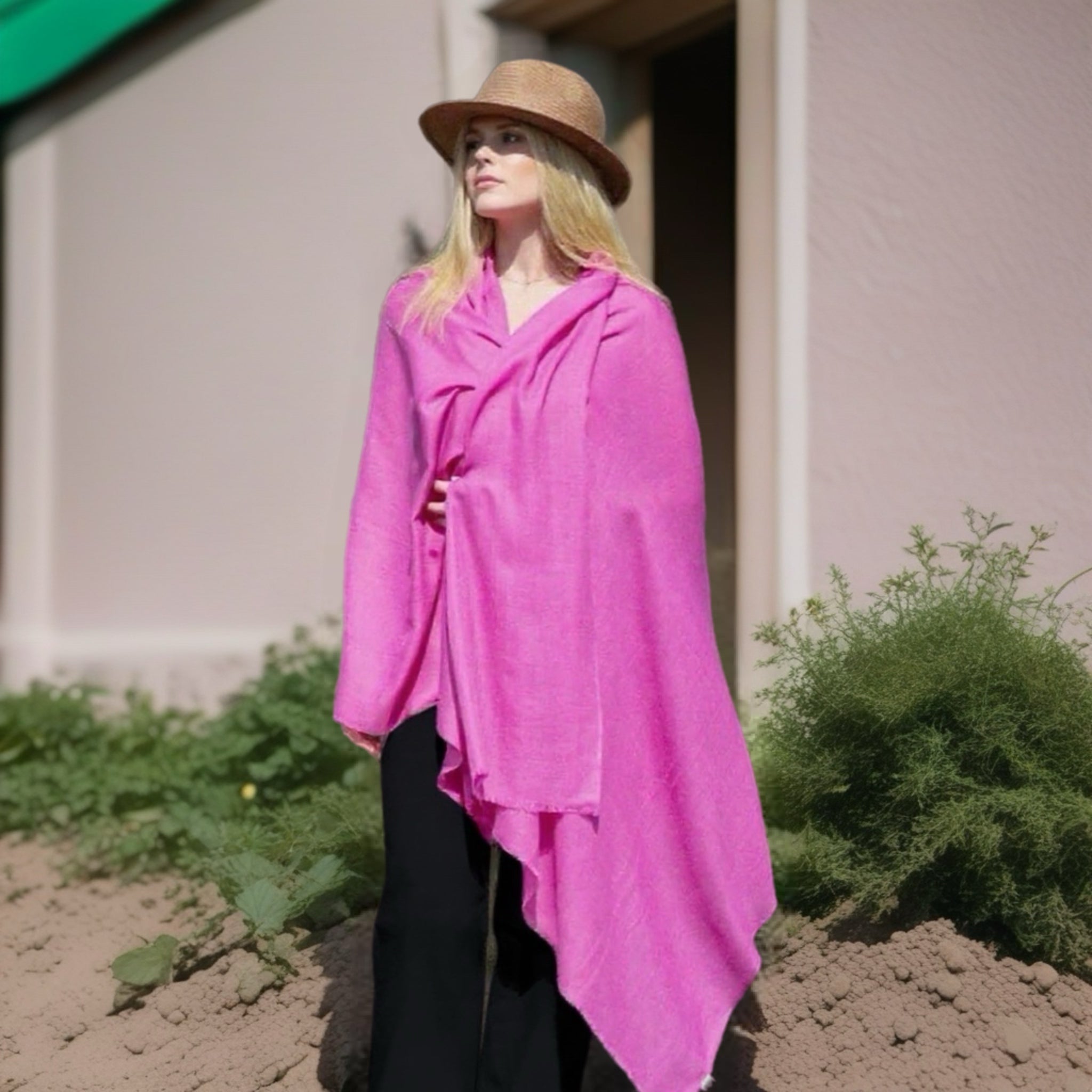 Julian 100% Ultra fine Pashmina cashmere Maya oversized scarf/ wrap/ shawl-More colours available