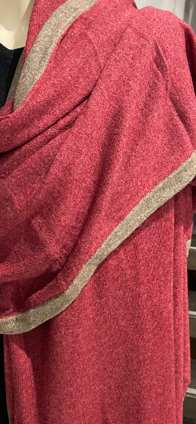 Cashmere Knitted Julian Travel Wrap/ Scarf