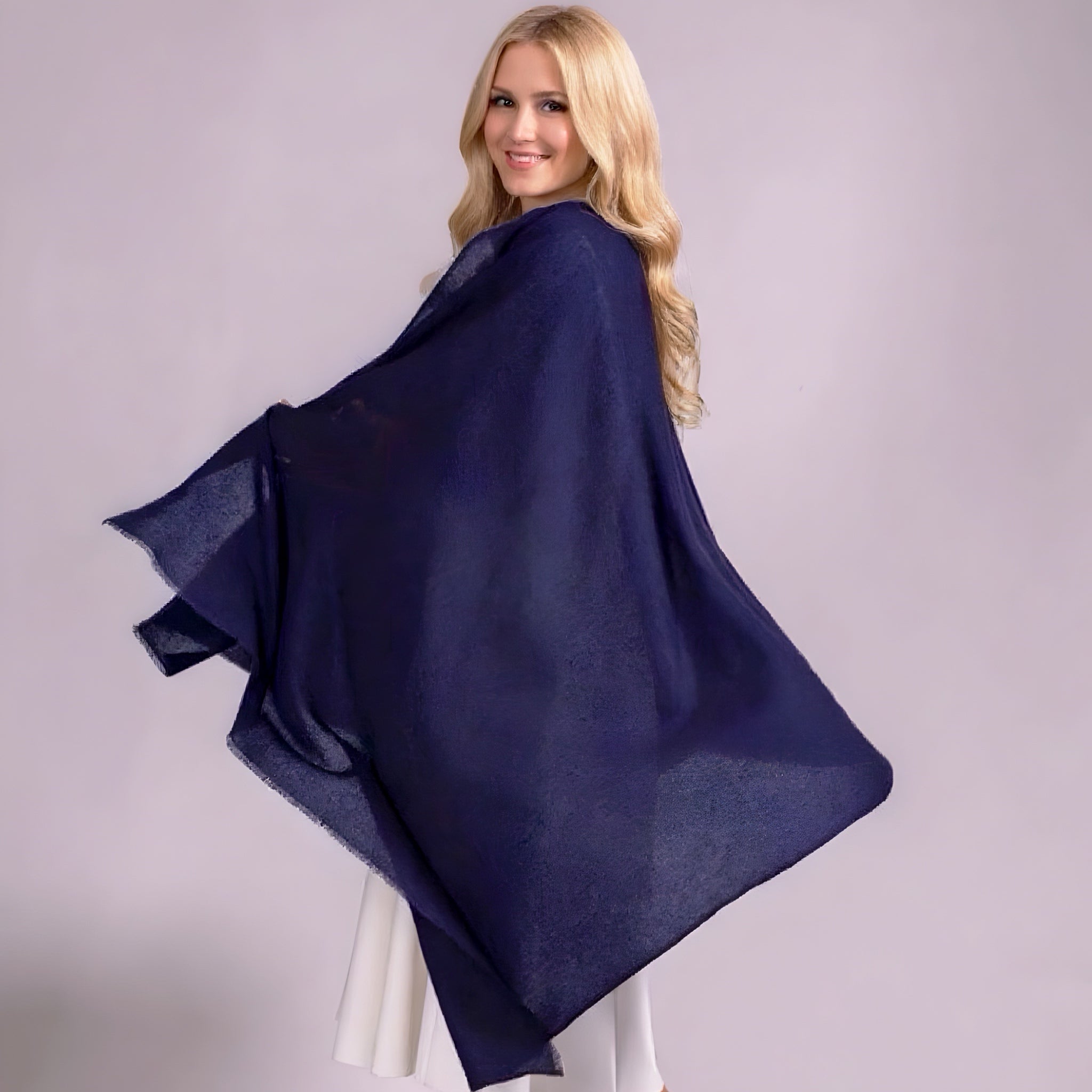 Julian 100% Ultra fine Pashmina cashmere Maya oversized scarf/ wrap/ shawl-More colours available