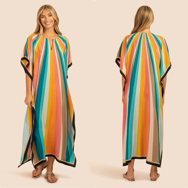 Bohemian Muse Lillie MIDI Kaftan Dress-Size Available AU 10-26