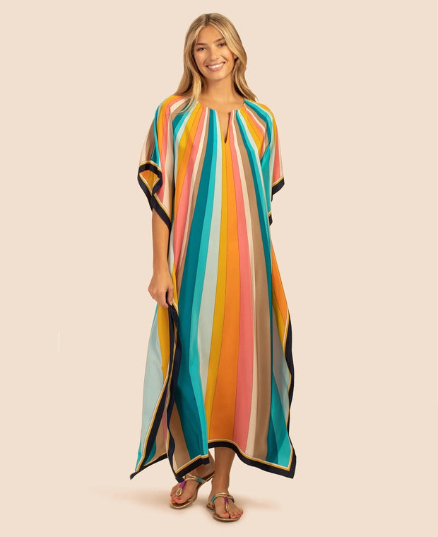 Bohemian Muse Lillie MIDI Kaftan Dress-Size Available AU 10-26