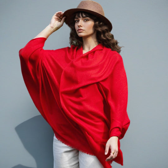 Julian 100% Cashmere  Ultra Light Oversized Scarf/Shawl/ Wrap