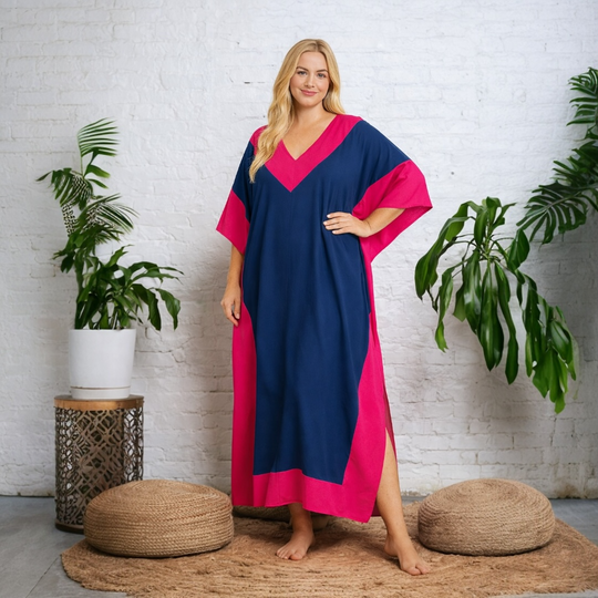 Maya Cotton Kaftan One Size AU 12-20