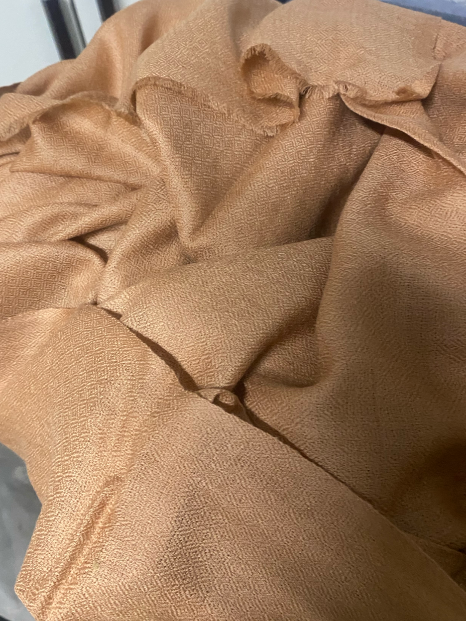 Julian 100% Cashmere Ultra fine  oversized scarf/ wrap/ shawl-Soft Camel