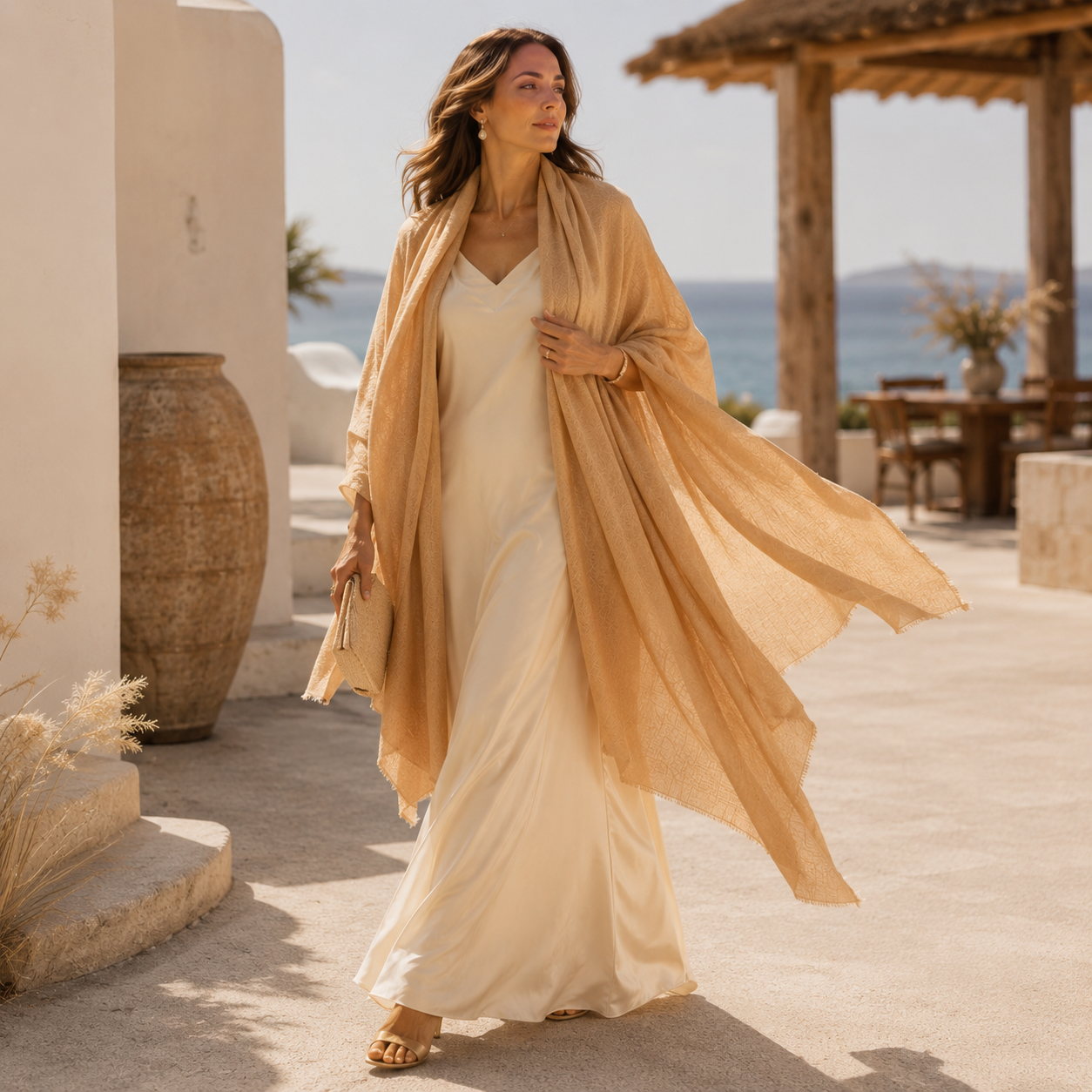 Julian 100% Ultra fine cashmere Maya oversized scarf/ wrap/ shawl-More colours available