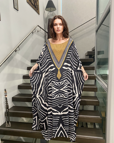 Retro Stripes Coco Bella kaftan 16-26