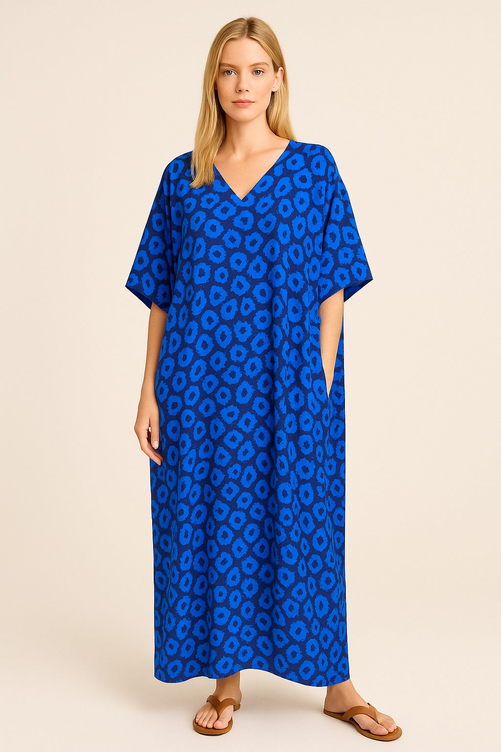 Coco Bella Rayon kaftan dress - Sizes Available AU 14-30
