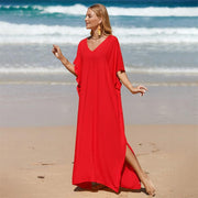 Cruising MAYA Cotton Kaftan Maxi Dress AU 12-26