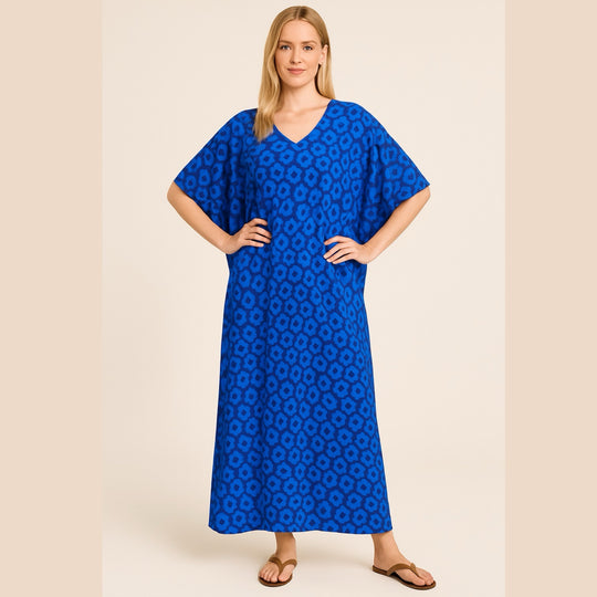 Coco Bella Rayon kaftan dress - Sizes Available AU 14-30