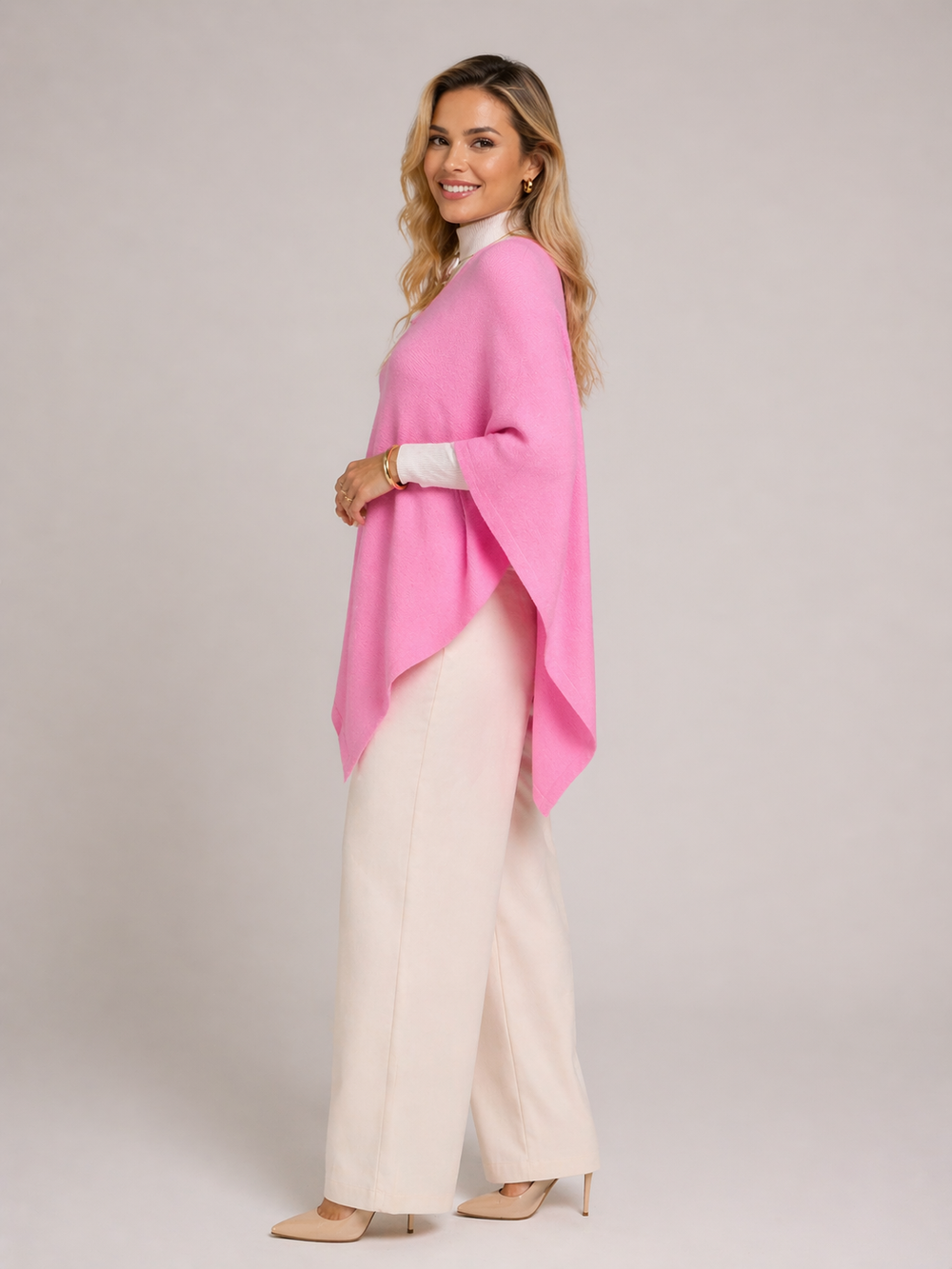 Julian Cashmere Poncho -AU 8-16 More Colour Available