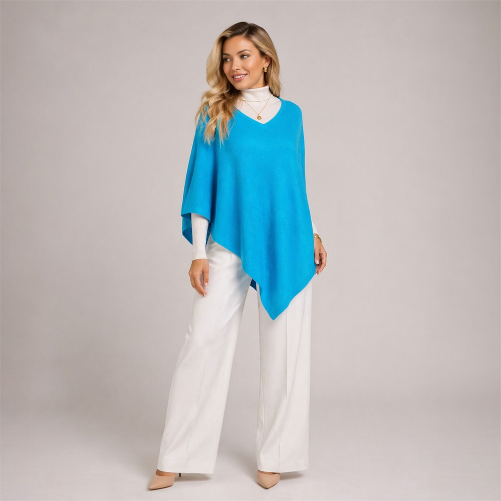 Julian Cashmere Poncho -AU 8-16 More Colour Available