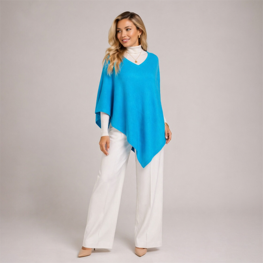 Julian Cashmere Poncho -AU 8-16 More Colour Available