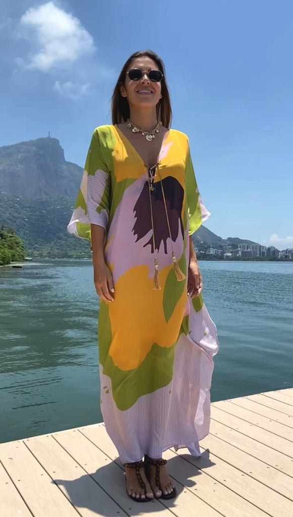 Sicilia Flora  Coco Bella Kaftan 12-20