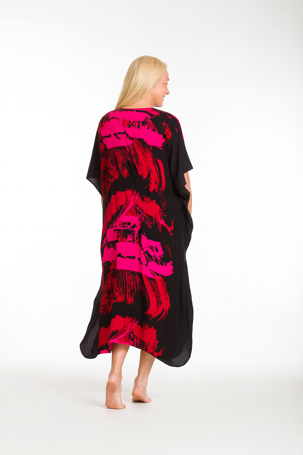 Maya Bohemian Rayon kaftan dress - Sizes Available AU 14-30