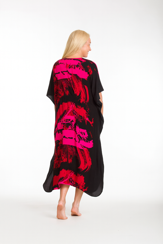Maya Bohemian Rayon kaftan dress - Sizes Available AU 14-30