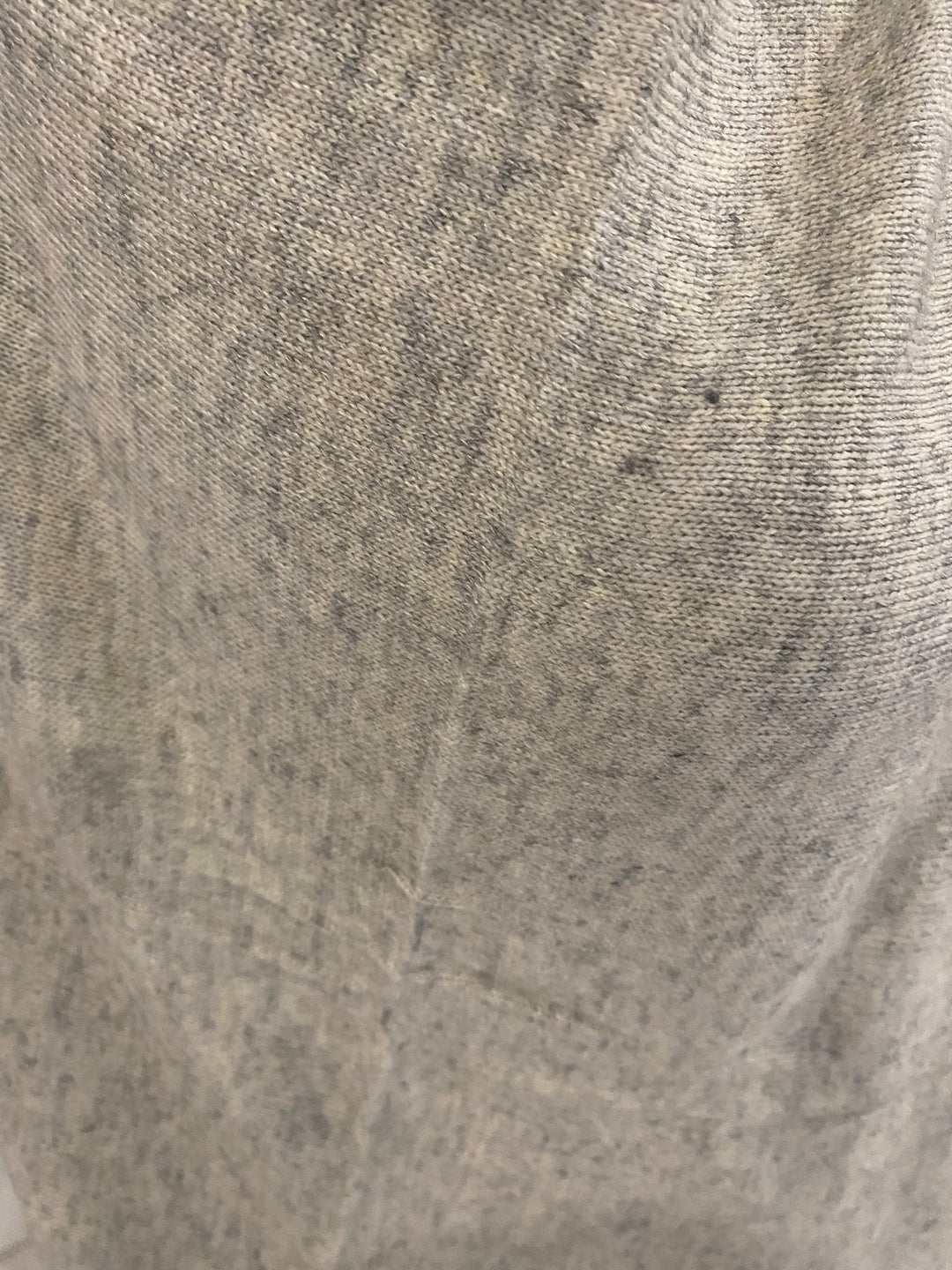 Crème Grainy 100% Cashmere Knitted Julian Travel Wrap/ Scarf